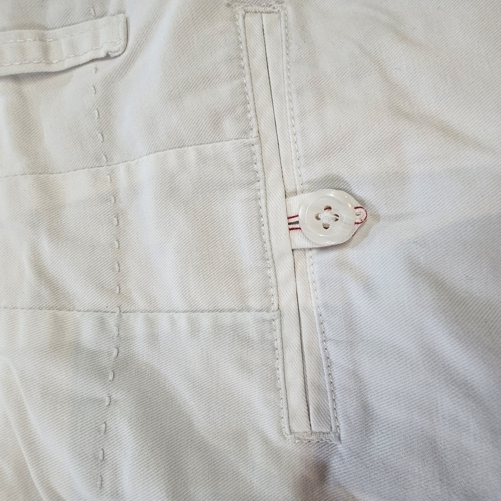 “Talbots White Stretch Cotton Shorts Women’s Size 10 Classic Fit” - Picture 9 of 9
